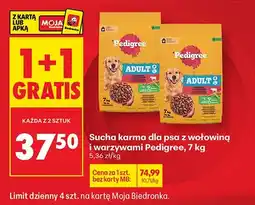 Biedronka Sucha karma dla psa z wołowiną i warzywami oferta