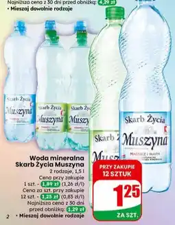 Dino Woda mineralna gazowana oferta