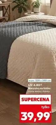 Kaufland Narzuta na łóżko 220x240 cm oferta