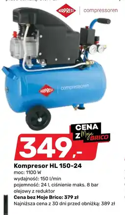 Bricomarche Kompresor olejowy Airpress oferta