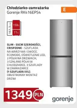 Kakto Chłodziarko zamrażarka Gorenje oferta