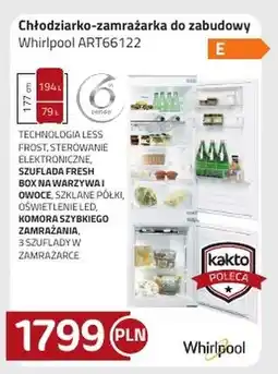 Kakto Chłodziarko zamrażarka Whirlpool oferta