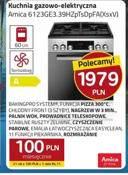Kakto Kuchenka gazowo-elektryczna Amica oferta