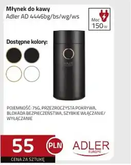 Kakto Młynek do kawy Adler oferta