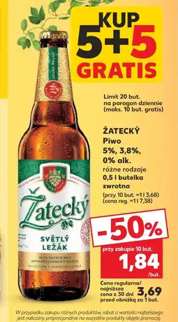 Kaufland Piwo Zatecky oferta