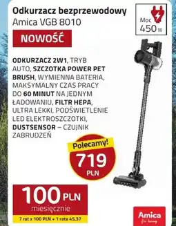 Kakto Odkurzacz bezprzewodowy Amica oferta