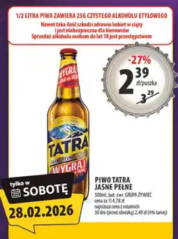 Arhelan Piwo Tatra oferta