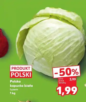 Kaufland Kapusta biała Polski oferta
