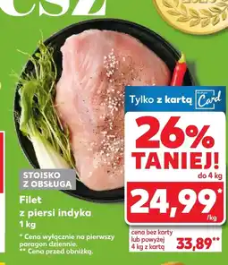 Kaufland Filet z piersi indyka E oferta