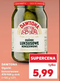 Kaufland Ogórki konserwowe Dawtona oferta