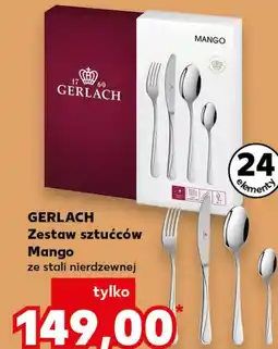 Kaufland Zestaw sztućców Gerlach oferta