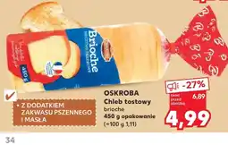 Kaufland Chleb tostowy Oskroba oferta