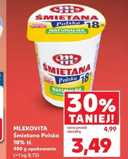 Kaufland Śmietana Mlekovita oferta