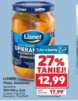 Kaufland Filety śledziowe Lisner oferta