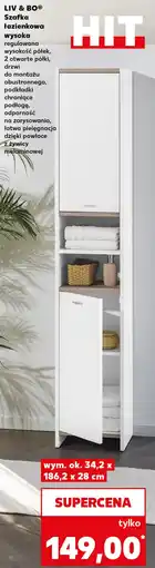 Kaufland Szafka łazienkowa Liv & BO oferta