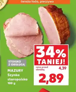 Kaufland Szynka Mazury oferta