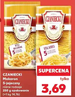 Kaufland Makaron Czaniecki oferta