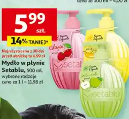Auchan Mydło Setablu oferta