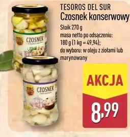 ALDI Czosnek konserwowy Tesoros Del Sur oferta