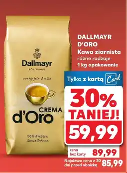 Kaufland Kawa ziarnista Dallmayr oferta