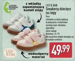 ALDI Sneakersy dziecięce Lily & Dan oferta