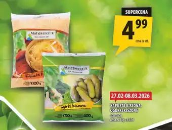 Arhelan Kapusta kiszona Matyjaszczyk oferta