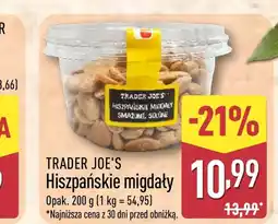 ALDI Migdały Trader Joe's oferta