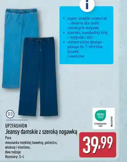 ALDI Jeansy damskie Up2Fashion oferta