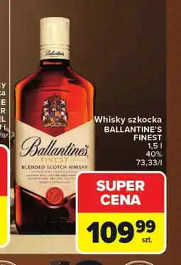 Carrefour Whisky Ballantine's oferta