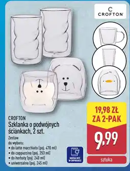 ALDI Szklanka Crofton oferta