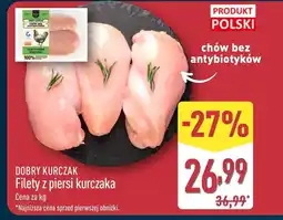 ALDI Filet z piersi kurczaka Dobry Kurczak oferta
