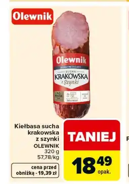 Carrefour Kiełbasa Olewnik oferta
