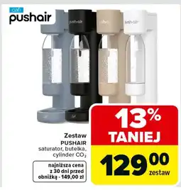 Carrefour Saturator do wody Pushair Dafi oferta