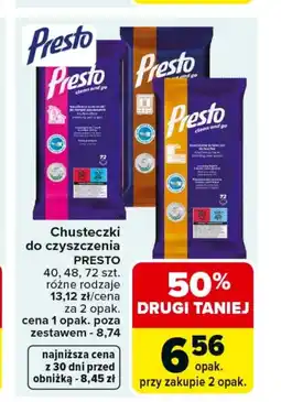 Carrefour Chusteczki do czyszczenia Presto oferta