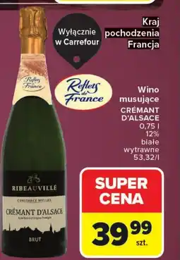 Carrefour Wino wytrawne Reflets De France oferta