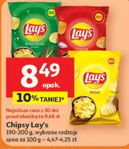 Auchan Chipsy Lay's oferta