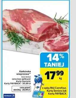 Carrefour Karkówka Carrefour oferta