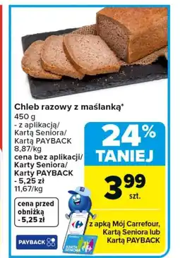 Carrefour Chleb razowy Carrefour oferta