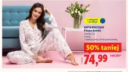 Lidl Piżama damska Gatta oferta