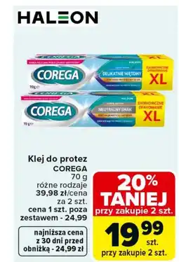Carrefour Klej do protez Corega oferta