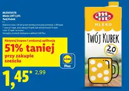 Lidl Mleko Mlekovita oferta