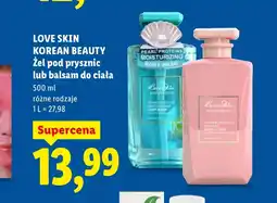 Lidl Balsam pod prysznic Love Skin oferta