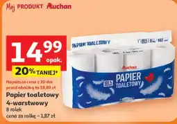Auchan Papier toaletowy Auchan oferta