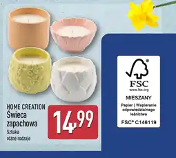 ALDI Świeca zapachowa Home Creation oferta