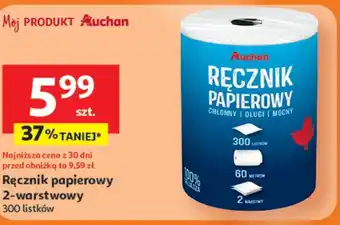 Auchan Ręcznik papierowy Auchan oferta