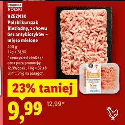 Lidl Mięso mielone Rzeźnik oferta