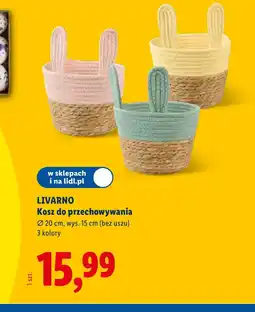 Lidl Kosz Livarno oferta
