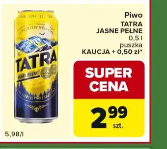 Carrefour Express Piwo Tatra oferta