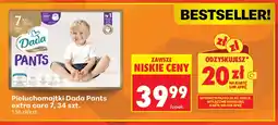 Biedronka Pieluchomajtki Dada oferta