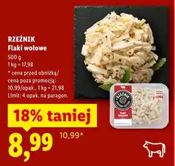 Lidl Flaki wołowe Rzeźnik oferta